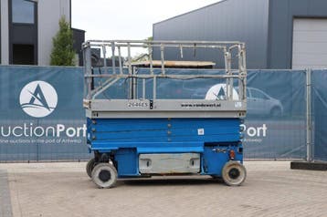 Veiling: Schaarhoogwerker JLG 2646ES Elektrisch 450kg 10m 20, Ophalen