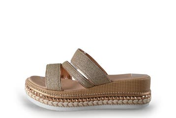 Stelzed Slippers in maat 38 Beige, Slippers, Verzenden, Beige, Zo goed als nieuw
