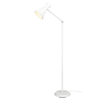 Trio ENZO vloerlamp | E27 Fitting | wit mat | 25 x 48,8 cm |, Huis en Inrichting, Verzenden, Nieuw