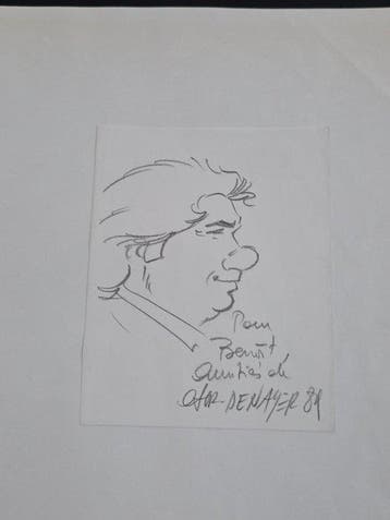 Christian Denayer - Original drawing - Alain Chevallier