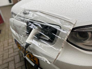Elektrisch voertuig beschermhoes oplaadkabel, met witte b..., Verzenden