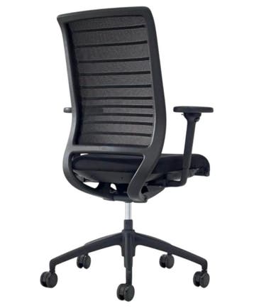 Voorraad Refurbished Interstuhl HERO 172H Bureaustoel, Verzenden, Zwart, Zo goed als nieuw, Bureaustoel
