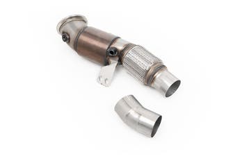 Downpipe met grote boring en Hi-Flow Sports Cat | BMW / Toyo, Verzenden