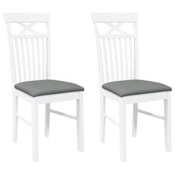 Eetkamerstoelen 2 st -52% Retour deal: sla nu toe!, Huis en Inrichting, Stoelen, Twee, Overige kleuren, Verzenden, Zo goed als nieuw
