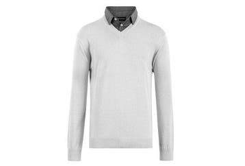 2dekans | Milanoro - Herenpullover met overhemdkraag -, Ophalen of Verzenden, Nieuw