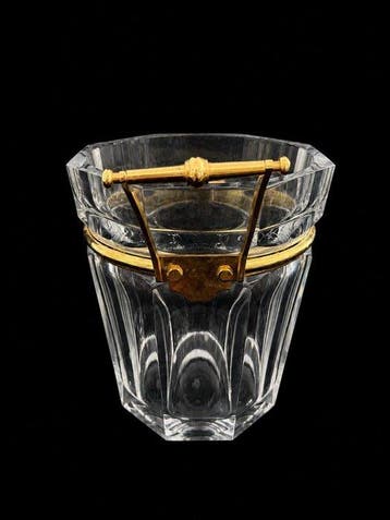 Baccarat - Champagne koeler - Harcourt - Kristal, Metaal,