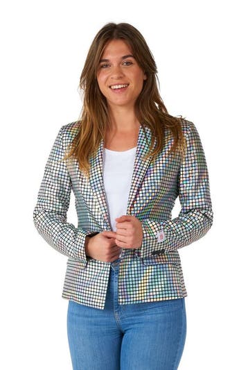Disco Blazer Dames OppoSuits, Kleding | Dames, Carnavalskleding en Feestkleding, Verzenden, Nieuw