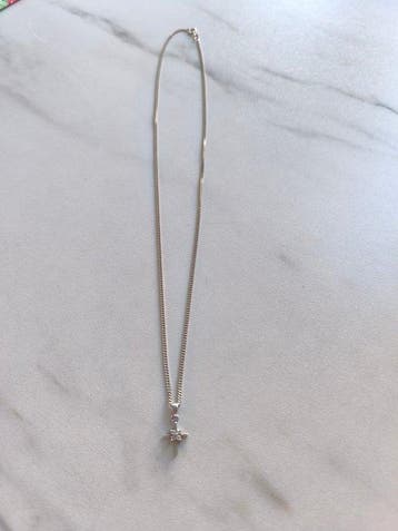 Zonder minimumprijs - Ketting met hanger Zilver