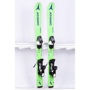 80 90 kinder skis ATOMIC REDSTER X2, green, bend-X, race ro, Verzenden, Gebruikt, Atomic