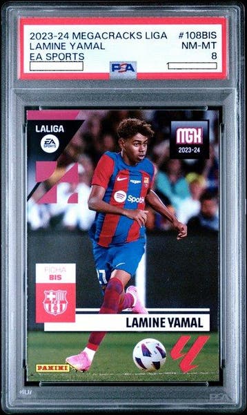 2023-24 Panini Megacracks LaLiga EA Sports Lamine Yamal RC