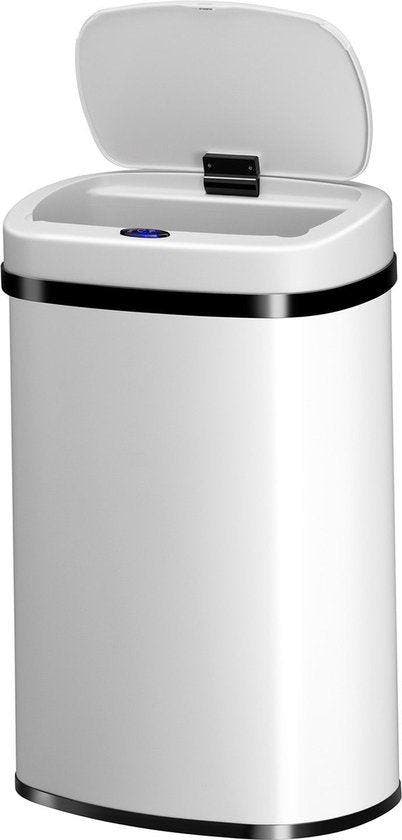 2dekans | Juskys – Automatische Vuilnisbak Met Sensor – 50, Huis en Inrichting, Woonaccessoires | Prullenbakken, Ophalen of Verzenden