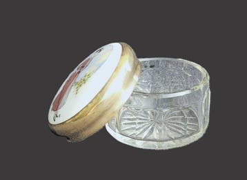 Sieradendoos - Glas, 925, Emaille