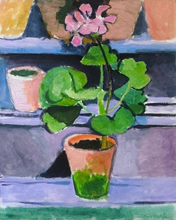 Henri Matisse (1869-1954) (after) - Pot of Geraniums, 1912