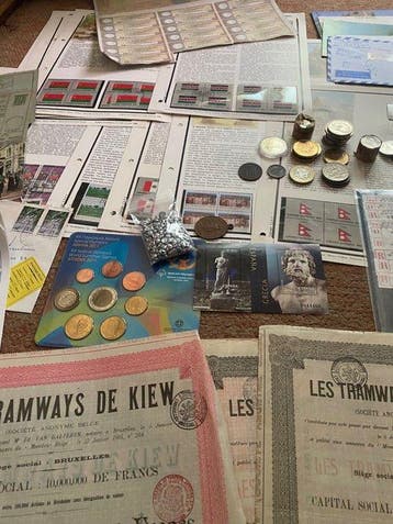 Collection de souvenirs - Collection mondiale avec