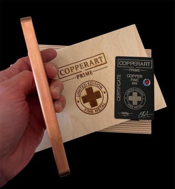 1 kilogram - Koper .999 - Mr.CopperArte - Met certificaat