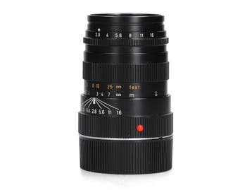 Leica 90mm f/2.8 Tele-Elmarit-M (11800) - 1 jaar garantie, Ophalen of Verzenden, Nieuw
