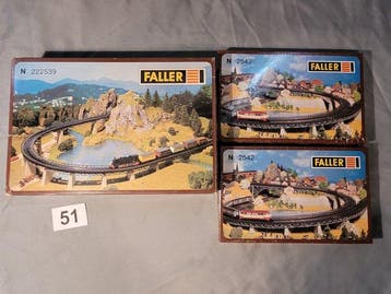 Faller N - 2222539/2542 - Ensemble de construction de trains