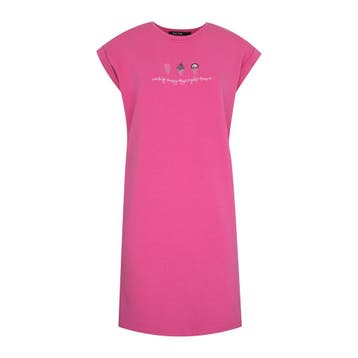 Marc Aurel • roze sweat jurk • 36, Verzenden