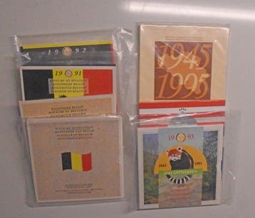 België. Sets 1989/1995 ( 7 stuks ) (Zonder minimumprijs)