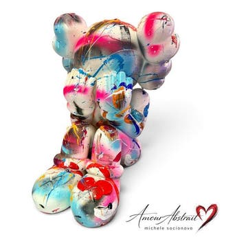 michele socionovo - Kaws Amour Abstrait