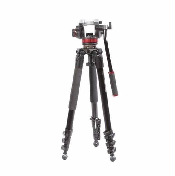Manfrotto MVT535AQ Aluminium Video Statief Kit, Audio, Tv en Foto, Fotografie | Fotostudio en Toebehoren, Ophalen of Verzenden
