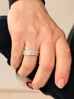 Sans prix de réserve - Bague - 14 carats Or blanc - 0.53ct.