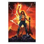 Stranger Things Wall Banner Eddie Munson 120 x 85 cm, Verzamelen, Ophalen of Verzenden, Nieuw