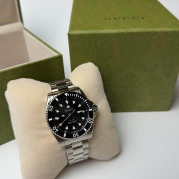 Gucci - Dive - Automatic - YA136353 - Heren - na 2025, Nieuw