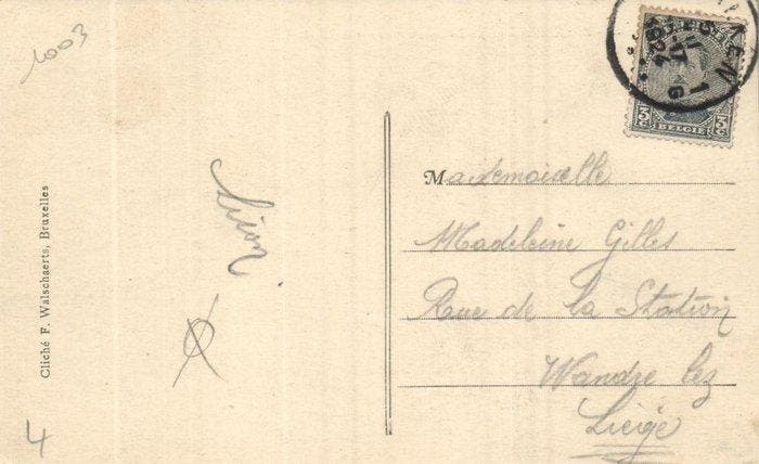 België - Laeken (Brussel )- Diverse straten, waarbij zeer, Collections, Cartes postales | Étranger
