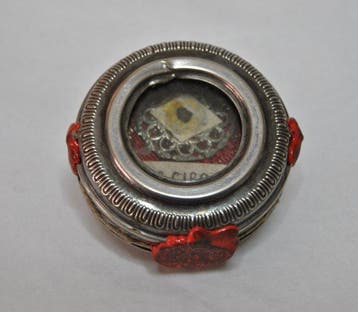 Reliekhouder - .800 zilver - 1850-1900 - Zilveren