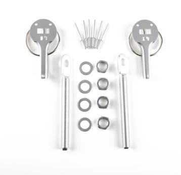 Hood Bonnet Pin Kit Aluminium For All Cars, Ophalen of Verzenden, Nieuw