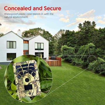 Wildlife camera wildcamera jachtcamera FULLHD wild waterdich, Verzenden, Nieuw