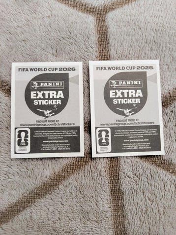 Panini World Cup Stickers Luka Modric, Vini Jr. Extra