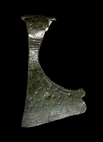Viking Bronzen bijlhanger (Zonder minimumprijs)
