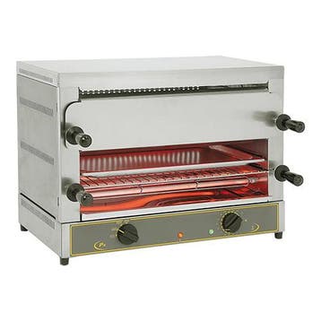 Salamander 2 etages + roosters | 1/1 GN | 4kW |, Verzenden