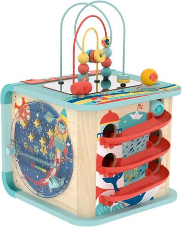 Hape motoriek-kubus | -59% Retour Deal | Pak je kans, Kinderen en Baby's, Verzenden, Gebruikt, Overige typen