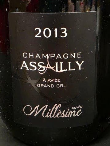 2013 Assailly-Leclaire & Fils, Champagne Assailly Millésime, Nieuw
