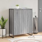 vidaXL Schoenenkast Grijs Sonoma 79 x 36 x 100 cm Bewerkt, Verzenden