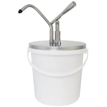 Sausdispenser | Kunststof/RVS | 10L | Instelbare portie, Verzenden, Nieuw in verpakking