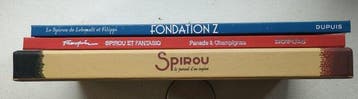 Spirou et Fantasio - 4x C + coffret - EO/Ré - 4 Album -