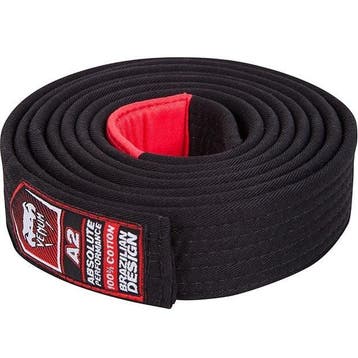 Venum BJJ Gi Band Belt Zwart Braziliaans Jiu Jitsu, Verzenden, Nieuw, Overige, Vechtsportkleding