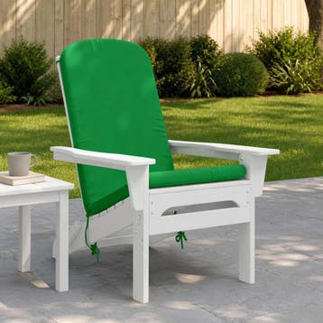 vidaXL Zon Ligzitzak Kussen GEMERT 100% Polyester Groen, Verzenden