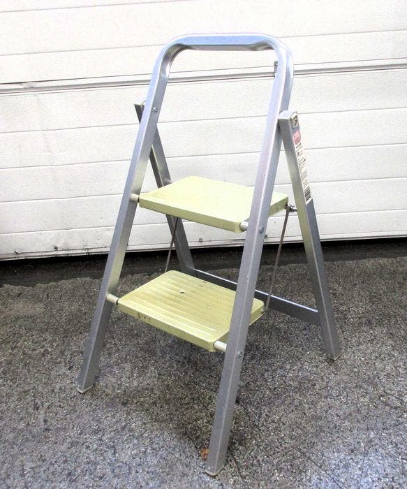 Huishoudtrap met 2 treden, Ladder, Trap, Zakelijke goederen, Kantoor en Winkelinrichting | Winkel en Inventaris