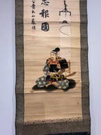 A japanese kakejiku - unknown - Japan - Meiji periode, Antiek en Kunst