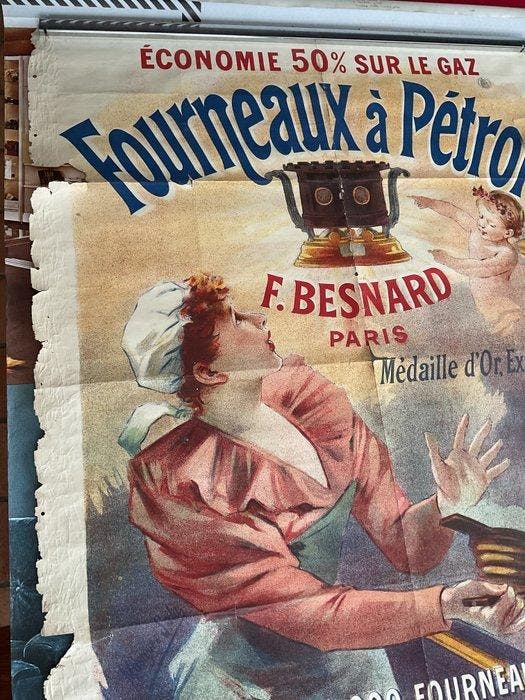 mourgue sala - fourneau à pétrole - Jaren 1900, Antiek en Kunst, Kunst | Tekeningen en Fotografie