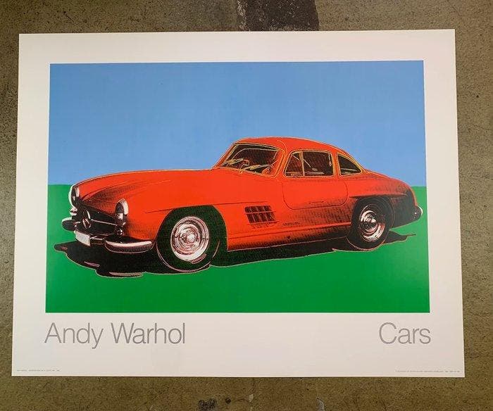 Andy Warhol (1928-1987) - Cars 300 SL Coupe Bj. 1954 -, Antiek en Kunst, Kunst | Tekeningen en Fotografie