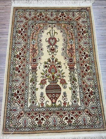 Hereke - Tapis - 85 cm - 57 cm - Soie de luxe sur soie