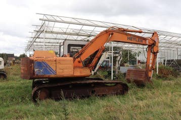 Veiling: Rupsgraafmachine Fiat-Hitachi FH150 LC.3 Diesel 70k, Ophalen