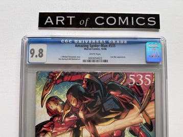The Amazing Spider-Man #535 - Iron Man appearance - CGC 9.8