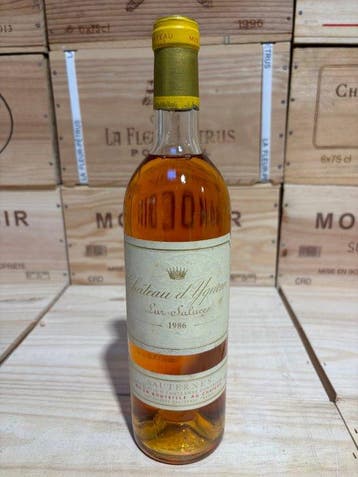 1986 Château d’Yquem - Sauternes 1er Cru Supérieur - 1 Fles